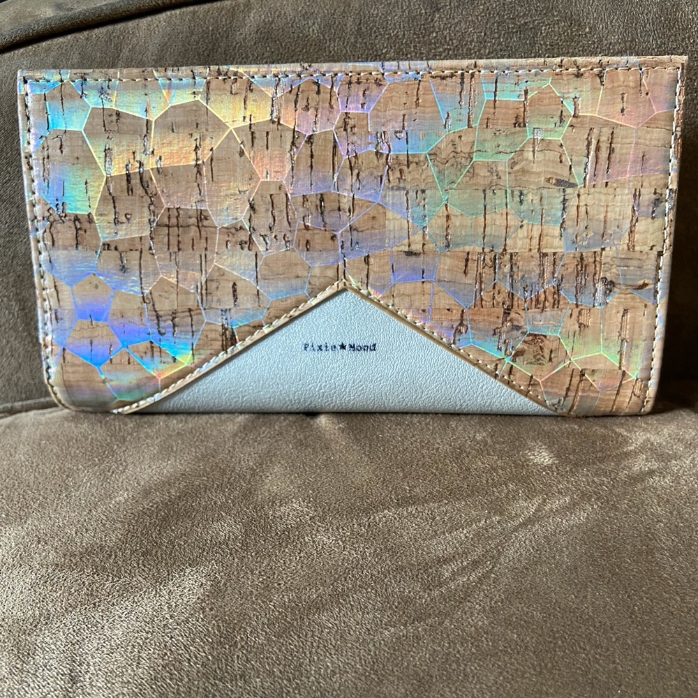Long silver wallet! NWOT